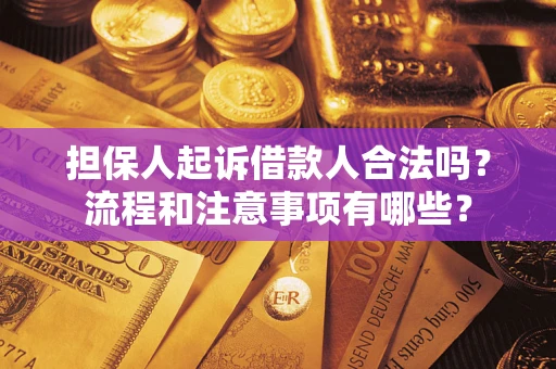 北京担保人起诉借款人合法吗？流程和注意事项有哪些？