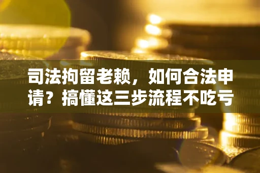 北京司法拘留老赖，如何合法申请？搞懂这三步流程不吃亏！