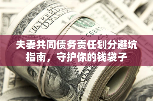 北京夫妻共同债务责任划分避坑指南，守护你的钱袋子
