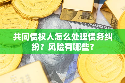 北京共同债权人怎么处理债务纠纷？风险有哪些？
